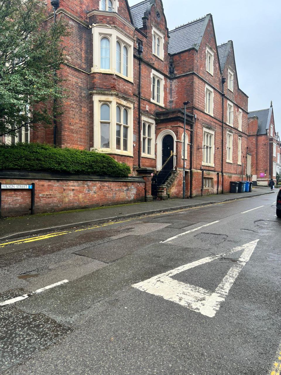 Wilson Street Derby city-centre building near the clinic