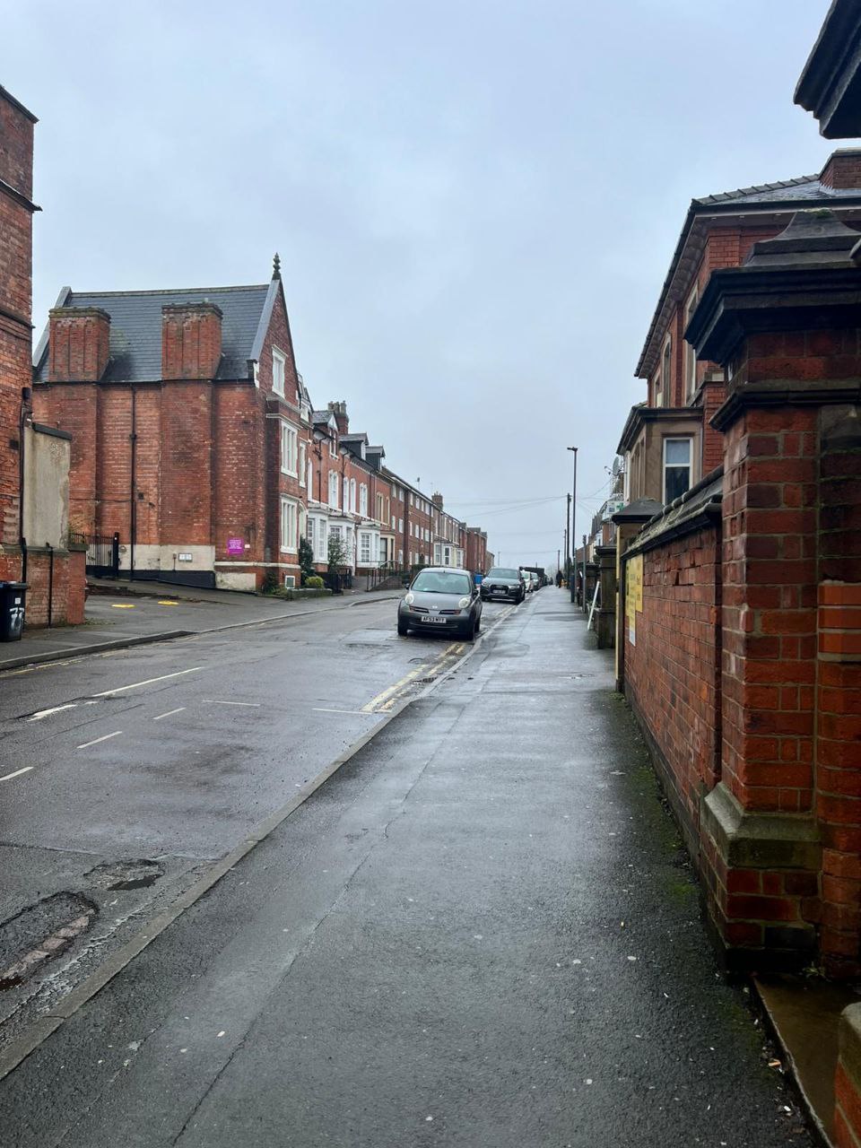Wilson Street approach view in Derby city centre